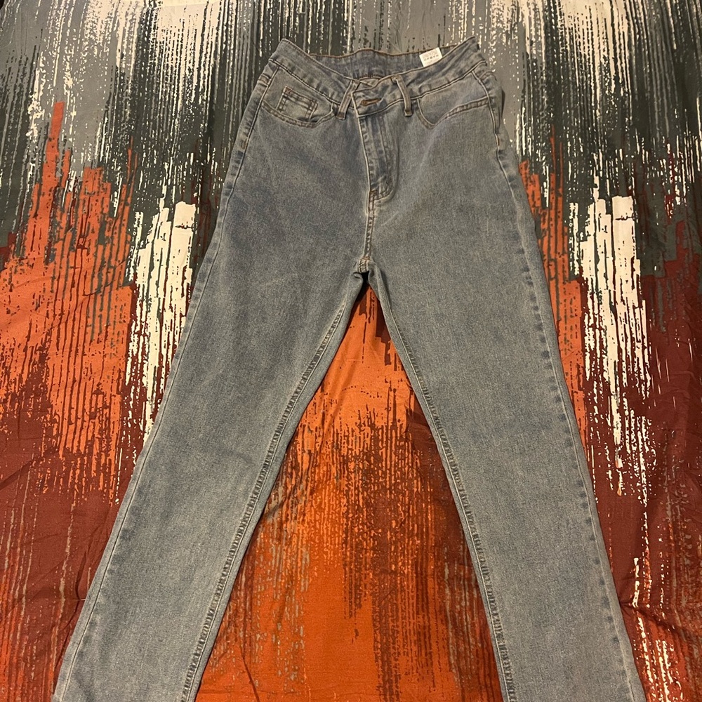 High waist jeans
